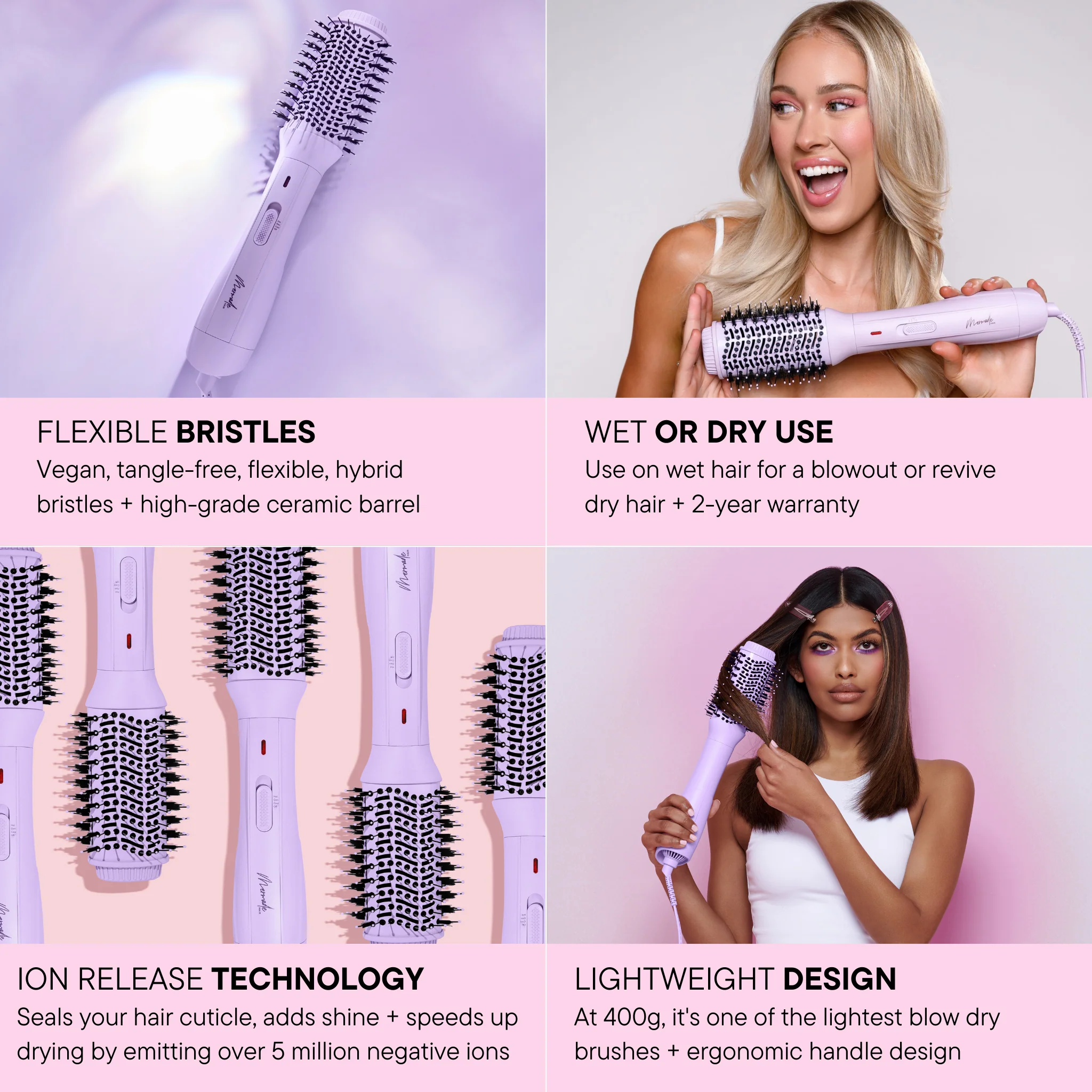 Blow Dry Brush - Lilac - Image 7